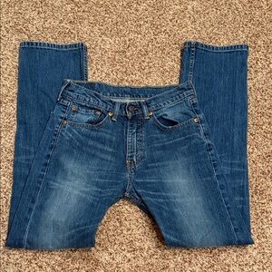 Levi’s 505 mens Denim Jeans w 28 l 32